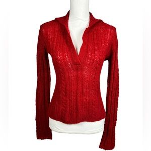 BKE Red‎ Pullover Sweater